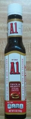 A1 Steak Sauce packaging