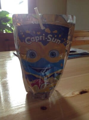 Capri Sun packaging