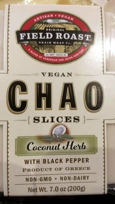 Field Roast Chao Cheese packaging