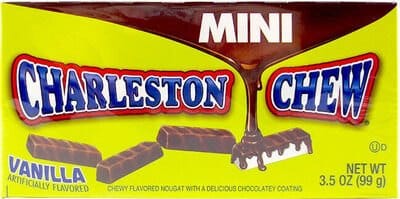 Charleston Chew packaging