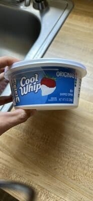 Cool Whip packaging