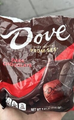 Dove Chocolate (Milk Chocolate) packaging