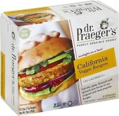 Dr. Praeger's packaging