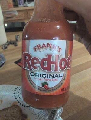 Frank's RedHot packaging
