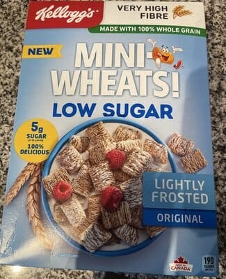 Frosted Mini-Wheats packaging