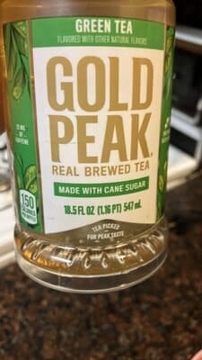 Gold Peak Bottled Tea packaging