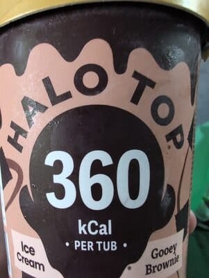Halo Top packaging