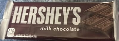 Hershey's Milk Chocolate packaging