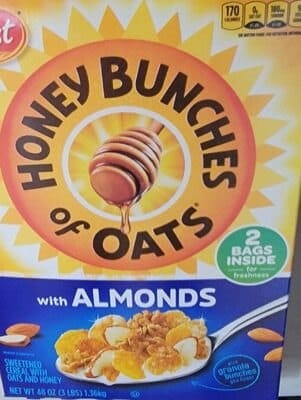 Honey Bunches of Oats (Honey Roasted) packaging