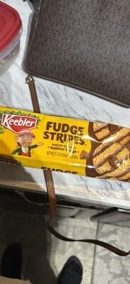 Keebler Fudge Stripes packaging