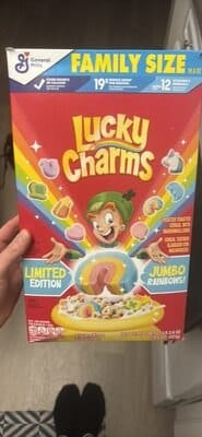 Lucky Charms packaging