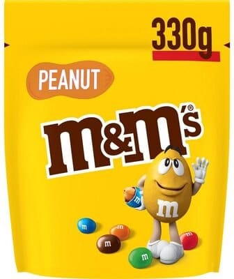 M&Ms (Milk Chocolate) packaging