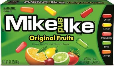 Mike and Ike packaging