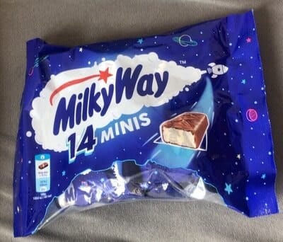 Milky Way packaging