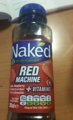 Naked Juice / Naked Smoothies packaging