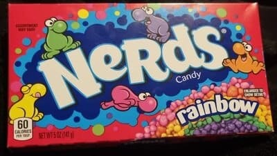 Nerds packaging