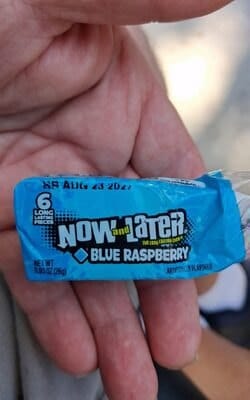 Now and Later packaging