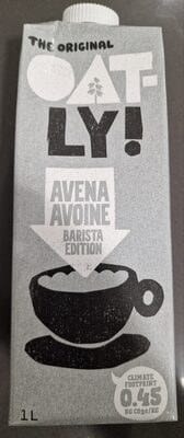 Oatly packaging