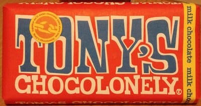 Tony's Chocolonely packaging