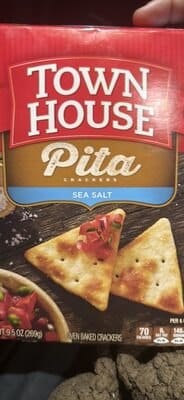 Town House Crackers packaging