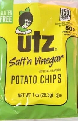 Utz Potato Chips packaging