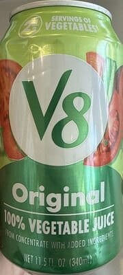 V8 Vegetable Juice packaging