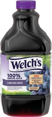 Welch's Grape Juice packaging