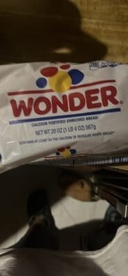 Wonder Bread Classic White packaging