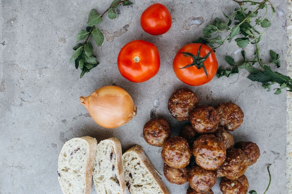 Vegan Meatballs (Lentil, Mushroom and Walnut, Baked)