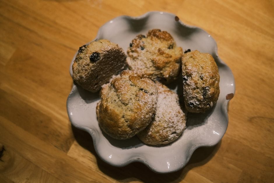 Flaky Vegan Scones (No Eggs, No Dairy)
