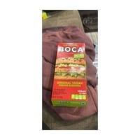 Boca Veggie Burgers packaging