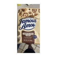 Famous Amos Cookies packaging
