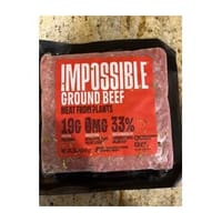 Impossible Foods (plant-based meat) packaging
