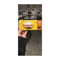 Raisinets packaging