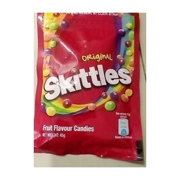 Skittles packaging